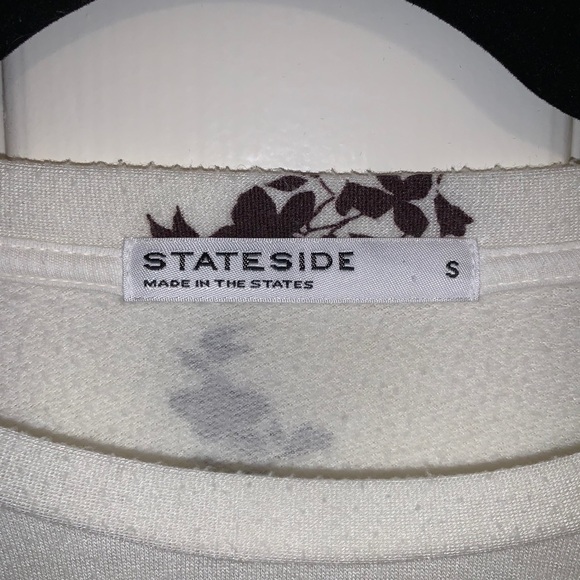 Stateside Floral Twist Front Long Sleeve Pullover - Picture 4 of 6